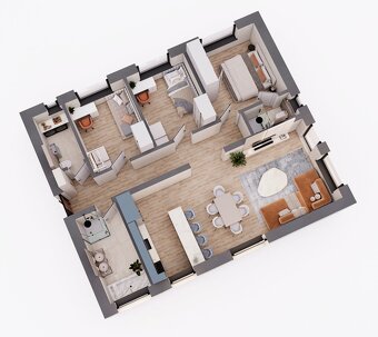 Novostavba - 4izbový Bungalov - 6