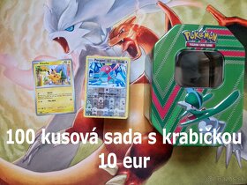 Pokemon karty balíčky+ Lesklé/Pikachu - 6