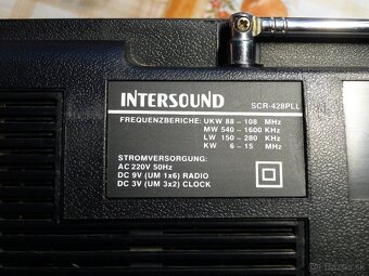 Predám rádiomagnetofóny INTERSOUND a MEKOSONIC - 6