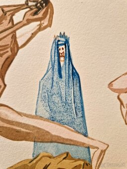 SALVADOR DALI - Obyvatelia Prata (Božská komédia - Dante) (B - 6