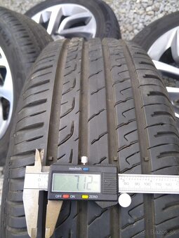 16" alu OPEL CROSSLAND + letné pneu. - 6