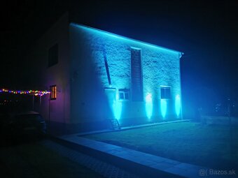 4ks led par reflektory RGBW-140W, diaľkové ovládanie + TAŠKA - 6