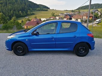 Peugeot 206 + 1,4 55kw klimatizácia, alarm, elektrické okná - 6