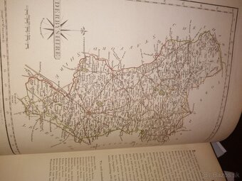 Veľký atlas Anglicko viac ako 50 máp  1793 - 6