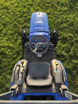 japonský malotraktor ISEKI Sial hunter TH22F s rotavátorom. - 6