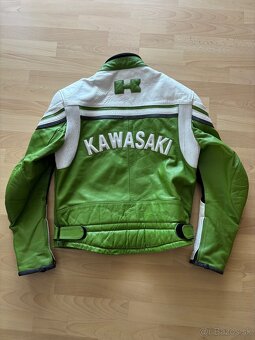 Kožená moto bunda Kawasaki XL - 6