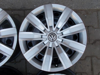 Plechové disky VW Škoda R17 5x112 4ks nové - 6
