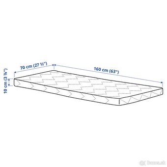 Penový matrac 70x160 cm - 6