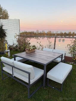 Záhradná zostava Colmar - 8 miest - 6