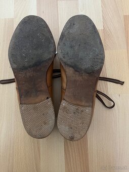 Kožené oblekové vintage vel 40 - 6