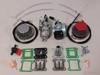 Karburátor 49ccm minicross atv štvorkolka 50ccm - 6