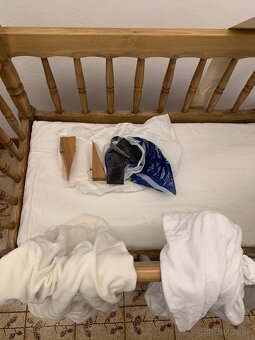 Detska koliska / postielka s baldachynom - 6