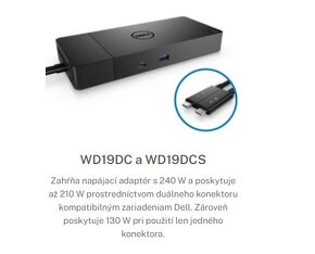 Dell  Dock WD19DCS Dual USB-C, 240 W - 6
