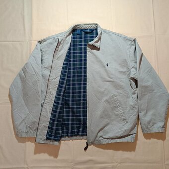 Vintage 90s Polo Ralph Lauren béžová harrington bunda L - 6