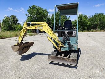 Minibáger Yanmar B15. 2x lyžica. - 6