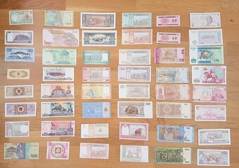 UNC Bankovky mix Svet - 6