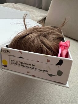 Dokonale 100% ľudské eu vlasy extra hustota 260g - 6