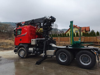 Scania R500 6x4 Lesovoz hydraulicka ruka Loglift 251S Doll - 6