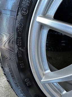 5x112 R16 6,5J ET49 Mercedes Benz + 205/55 R16 zimné - 6