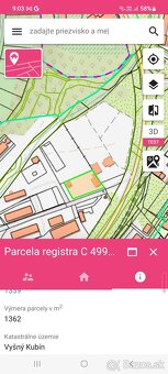 Pozemok Vyšný Kubín 1362m² - 6