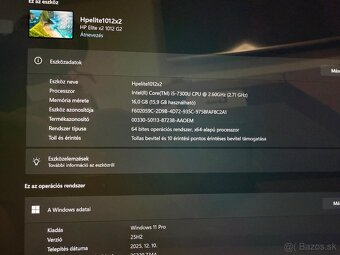 HP Elite x2 1012 G2 – i5 • 16GB RAM • 256GB SSD • HP Pro Pen - 6