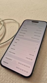 Apple Iphone 14 PRO 256gb, super stav, - 6