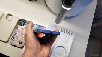 Apple iPhone 14 modrý 128GB - TOP stav, aj vymením - 6