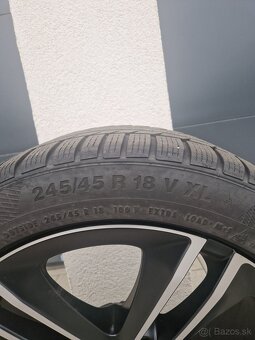 Mercedes originál 18" zimní kola Continental – TOP stav - 6