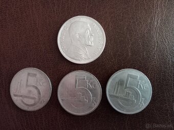Predám rôzne staré strieborné mince - 6