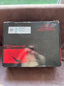 Detské vymeniteľné korčule,veľkosť  34-38 - 6