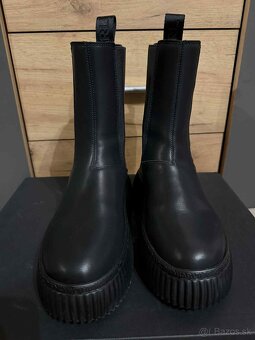 karl lagerfeld original luxusne stylove cizmy na platforme - 6