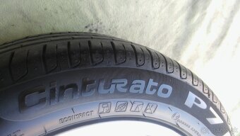 originálne el. 5x120 r16 BMW + letné 205/55 r16 Pirelli P 7 - 6