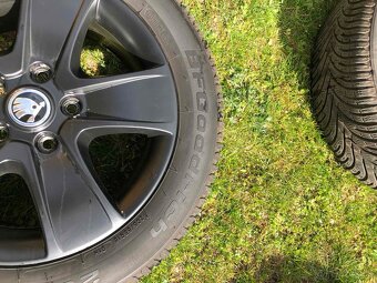 Zimné pneumatiky R16 205/55 s originálnymi diskami Skoda - 6