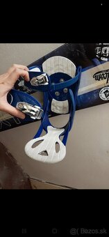 Snowboard s viazaním a topánkami - 6