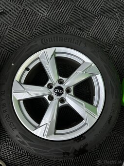 Originalne disky Audi + pneu 5x112 R18 - 6