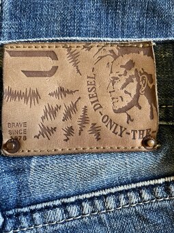 Vintage rifle DIESEL- široké- baggy jeans - 6