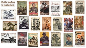 plechová cedule - George C. Marshall "General Marshall" - 6