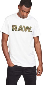 panske tricko G-STAR RAW velkost S biele - 6