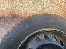 Zimná sada kolies (pneumatiky Firestone + oceľové disky ZADA - 6