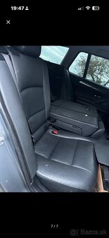 BMW f11 sedadla interiér černý - 6