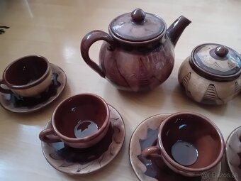 Keramika - šálky, karafy, čajník - 6