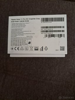 Predám Redmi Note11 - 6