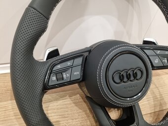 AUDI VYHRIEVANÝ EXCLUSIVE KOŽENÝ VOLANT - 6