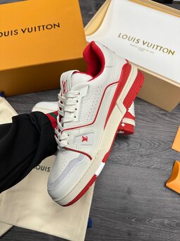 Louis Vuitton tenisky white-red Komplet balenie - 6