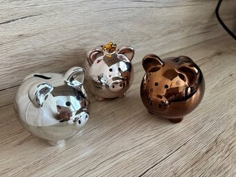 Dekorácie do bytu - pokladničky prasiatka - 6