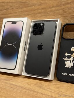 Apple iPhone 14 Pro Max 128GB Space Black - záruka, top stav - 6