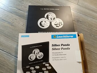 Krabička na 40 ks strieb. mincí Čínska Panda - 6