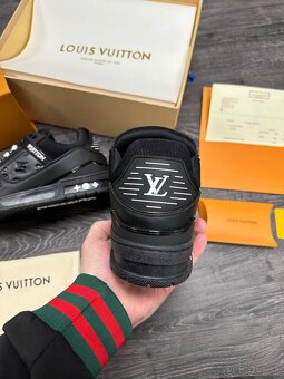 Louis Vuitton tenisky All Black Komplet balenie - 6