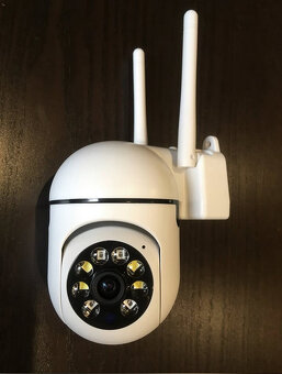 Bezpečnostná wifi kamera vonkajšia, 360° otáčanie - 6