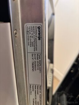 Vstavaná umývačka riadu 45cm - 6